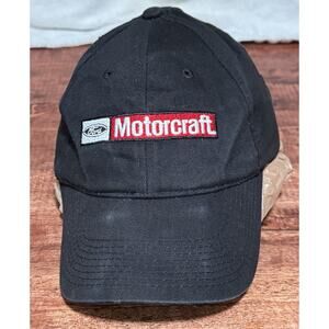 Ford Motorcraft Black StrapBack Baseball Dad Hat Helm Brand